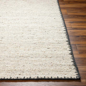 Made to Order Custom Size Ayumu Beige Hand Woven Wool Area Rug