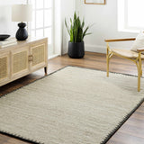Made to Order Custom Size Ayumu Beige Hand Woven Wool Area Rug