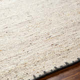 Made to Order Custom Size Ayumu Beige Hand Woven Wool Area Rug