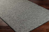 Made to Order Custom Size Ayumu Gray Hand Woven Wool Area Rug
