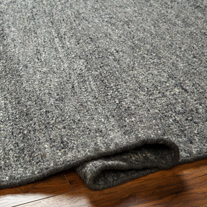 Made to Order Custom Size Ayumu Gray Hand Woven Wool Area Rug