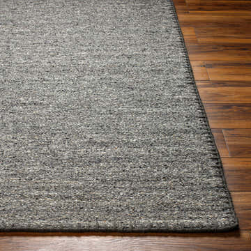 Made to Order Custom Size Ayumu Gray Hand Woven Wool Area Rug