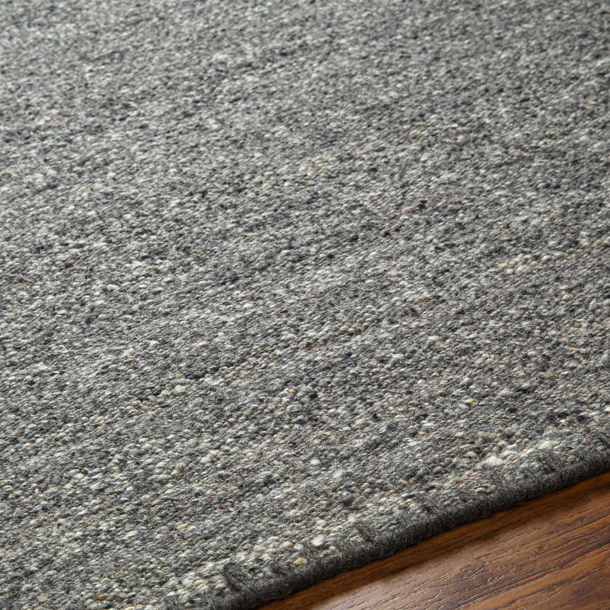 Made to Order Custom Size Ayumu Gray Hand Woven Wool Area Rug
