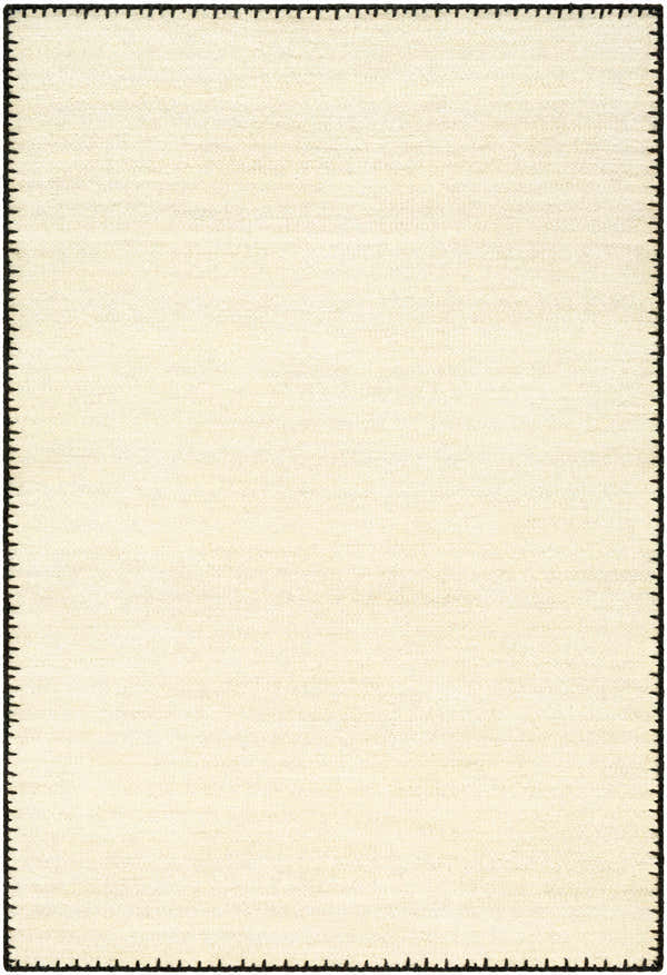 Sample Ayumu Off White Hand Woven Wool Area Rug