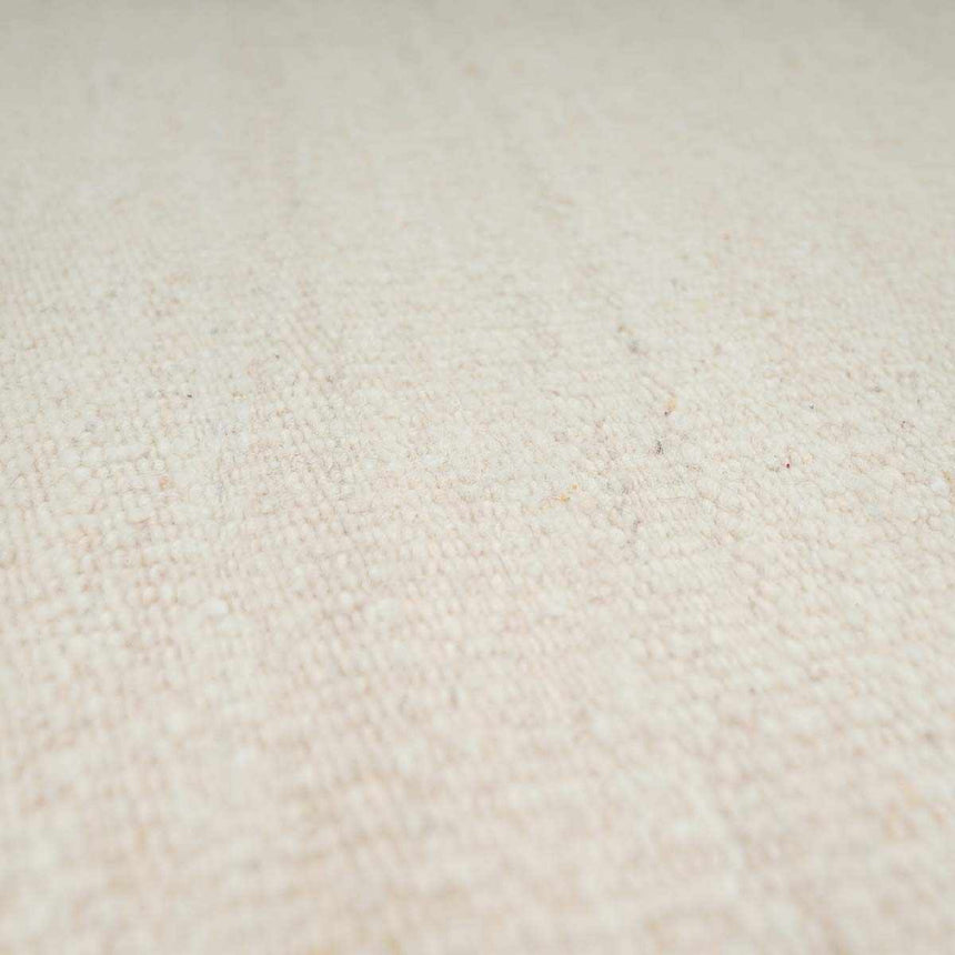 Ayumu Off White Hand Woven Wool Area Rug