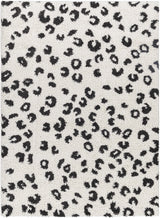 Zhen Black Spots Leopard Rug - Clearance
