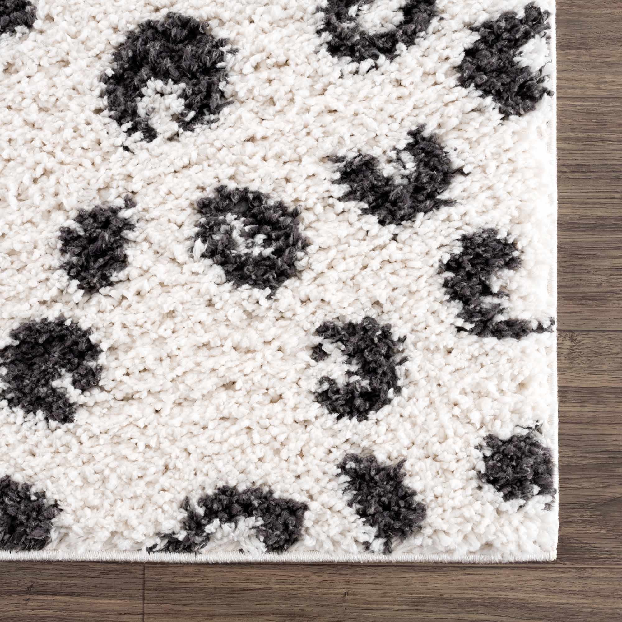 Zhen Black Spots Leopard Rug - Clearance – Boutique Rugs