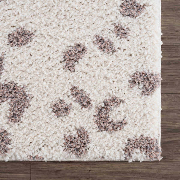 Sample Zhen Pink Spots Leopard Rug