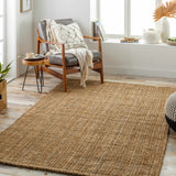Made to Order Custom Size Calla Jute Tan Area Rug - Livabliss x Becki Owens