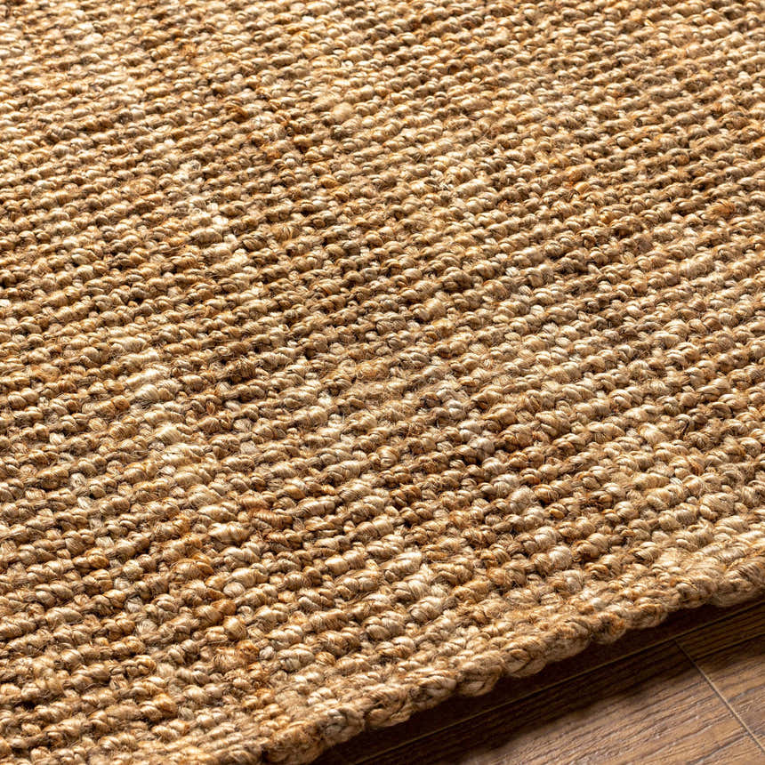 Made to Order Custom Size Calla Jute Tan Area Rug - Livabliss x Becki Owens