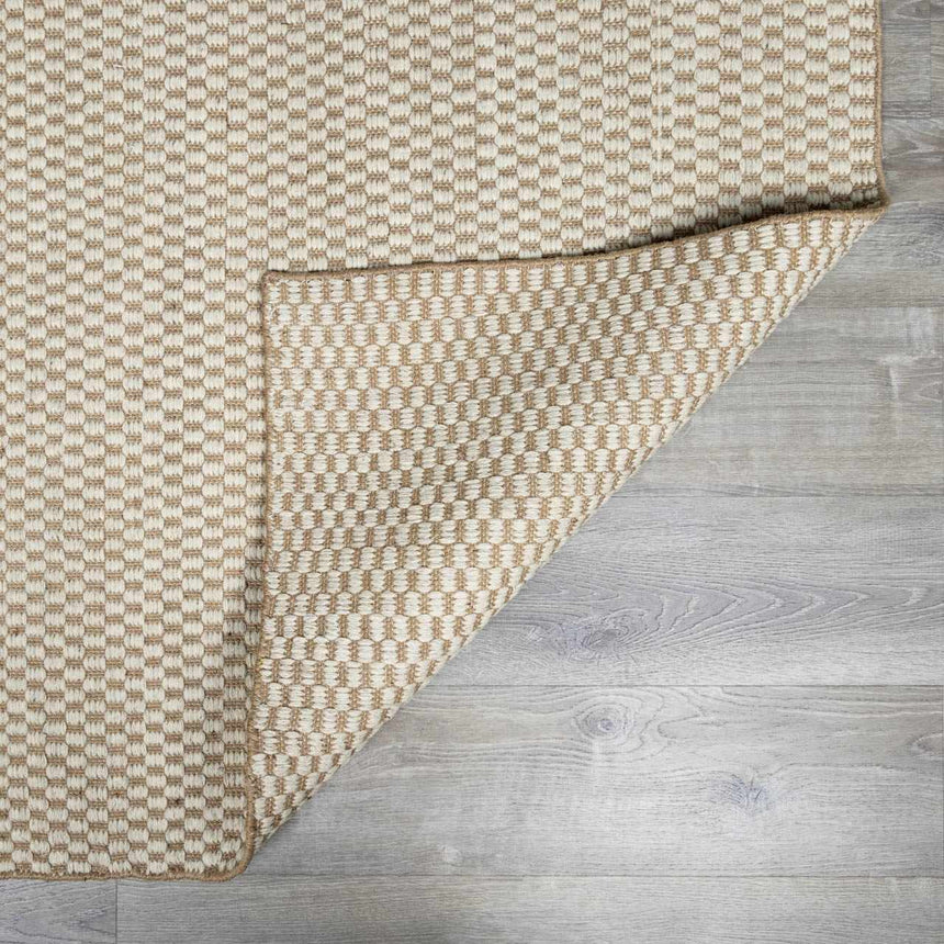 Ayers White & Beige Gambit Rug