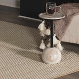 Ayers White & Beige Gambit Rug