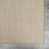Ayers White & Beige Gambit Rug