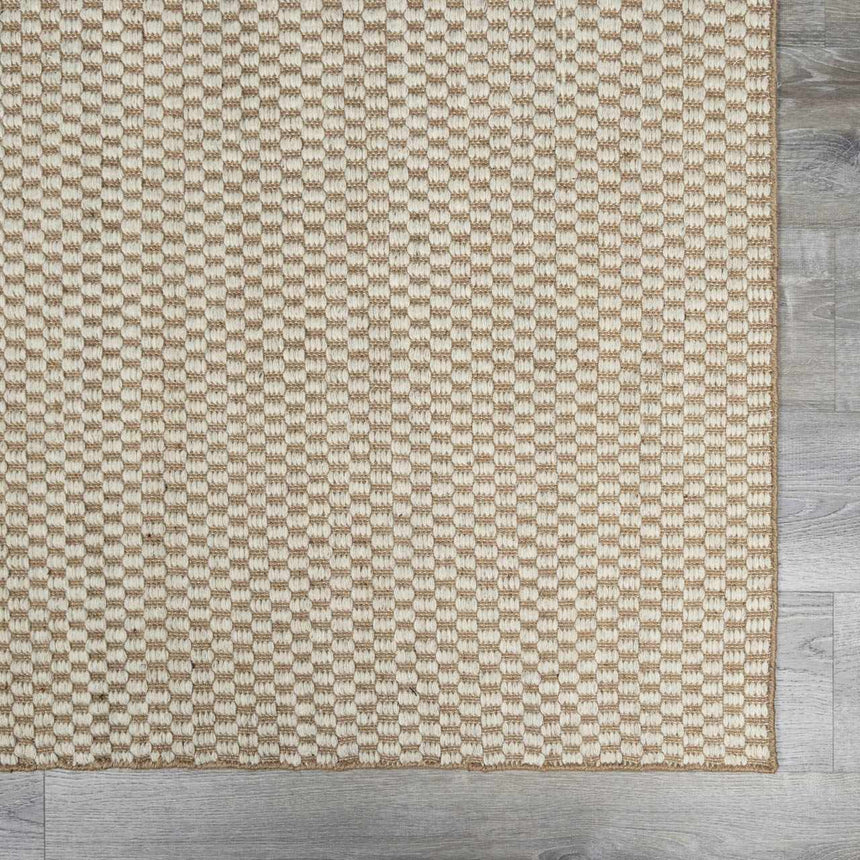 Ayers White & Beige Gambit Rug