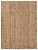 Sample Ambel Chocolate Brown Camel Jute Area Rug