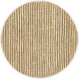 Made to Order Custom Size Ambel Tan Camel Jute Rug