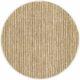 Made to Order Custom Size Ambel Tan Camel Jute Rug