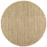 Made to Order Custom Size Ambel Tan Camel Jute Rug