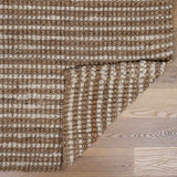 Made to Order Custom Size Ambel Tan Camel Jute Rug