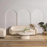 Made to Order Custom Size Ambel Tan Camel Jute Rug