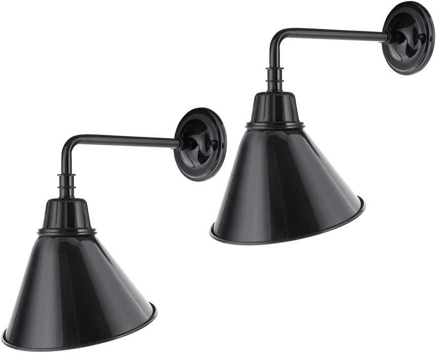 Ouarzazat Black Outdoor Wall Sconce