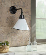 Ouarzazat White Outdoor Wall Sconce