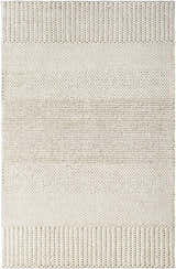 Sample Nimai Cream Wool Area Rug