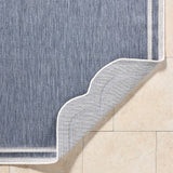 Arnola Blue Outdoor Rug