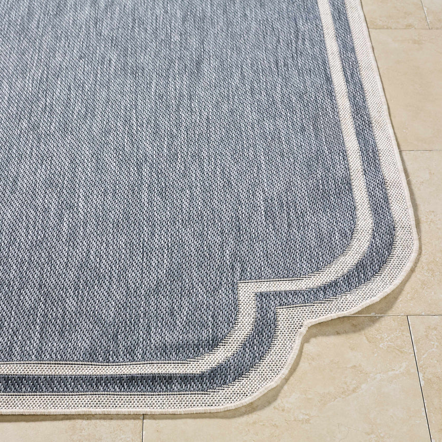 Arnola Blue Outdoor Rug