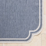 Arnola Blue Outdoor Rug