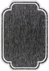 Arnola Black Outdoor Rug
