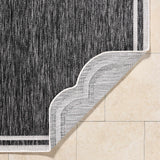 Arnola Black Outdoor Rug