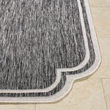 Arnola Black Outdoor Rug