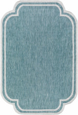 Arnola Light Blue Outdoor Rug