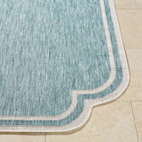 Arnola Light Blue Outdoor Rug