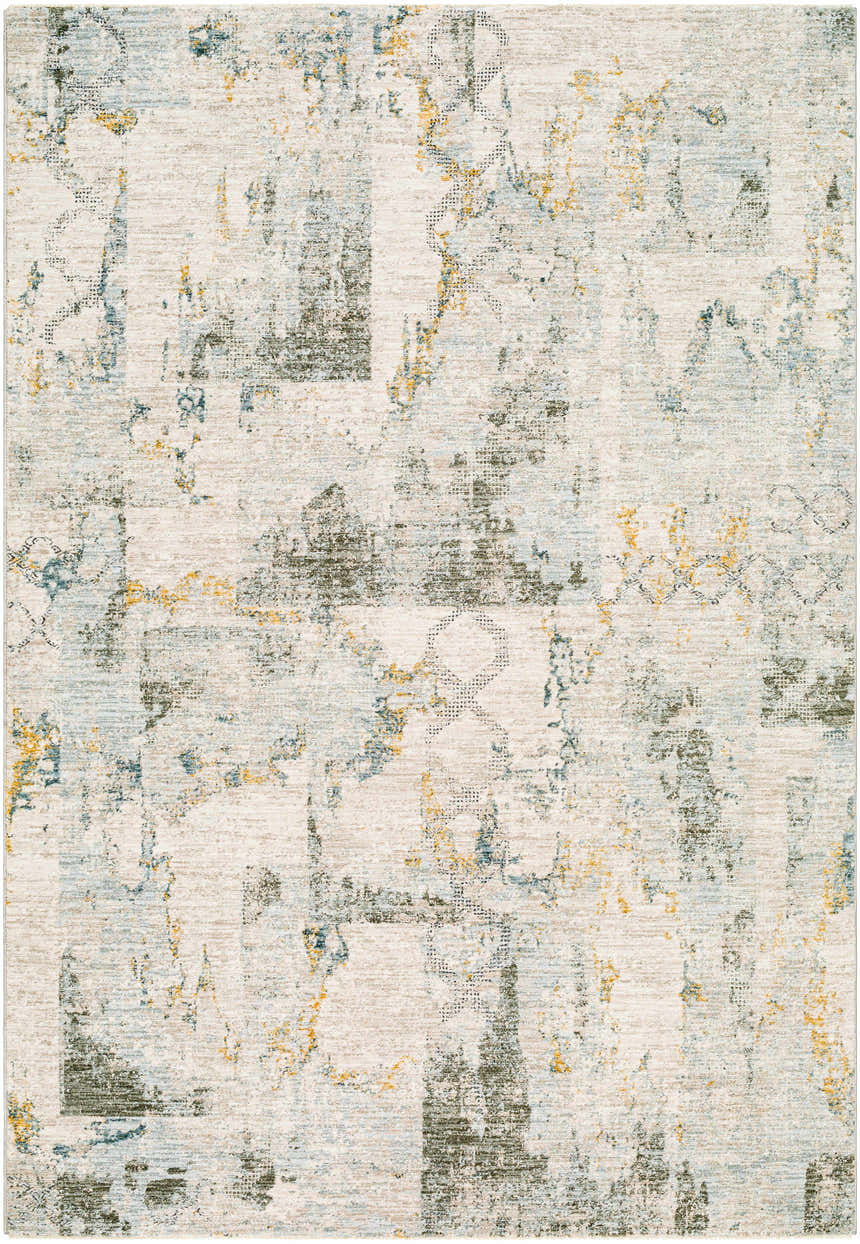 Sample Adlai Textured Rug with Fringes