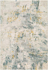 Sample Chaya Textured Abstract Rug with Fringes
