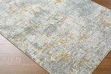 Fleur Textured Rug with Fringes