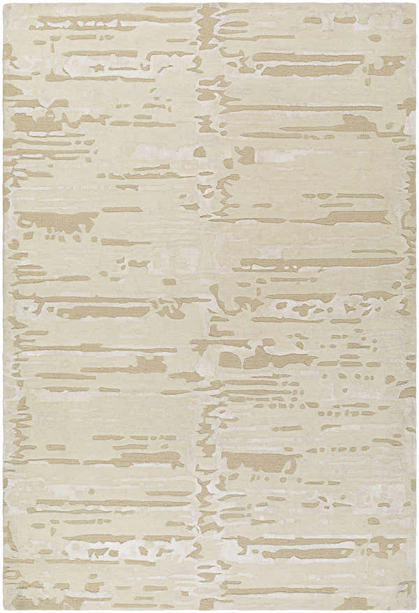 Sample Kadin Beige Abstract Area Rug - Clearance