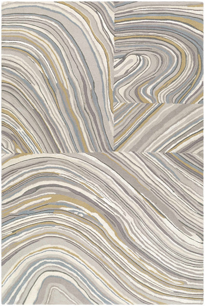 Sample Laxmi Gray Marble Area Rug