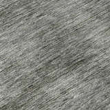 Close-up of the Dalyn Luxury Soft Essentials SE1 Gray Washable Area Rug showing taupe color and subtle linear pattern.
