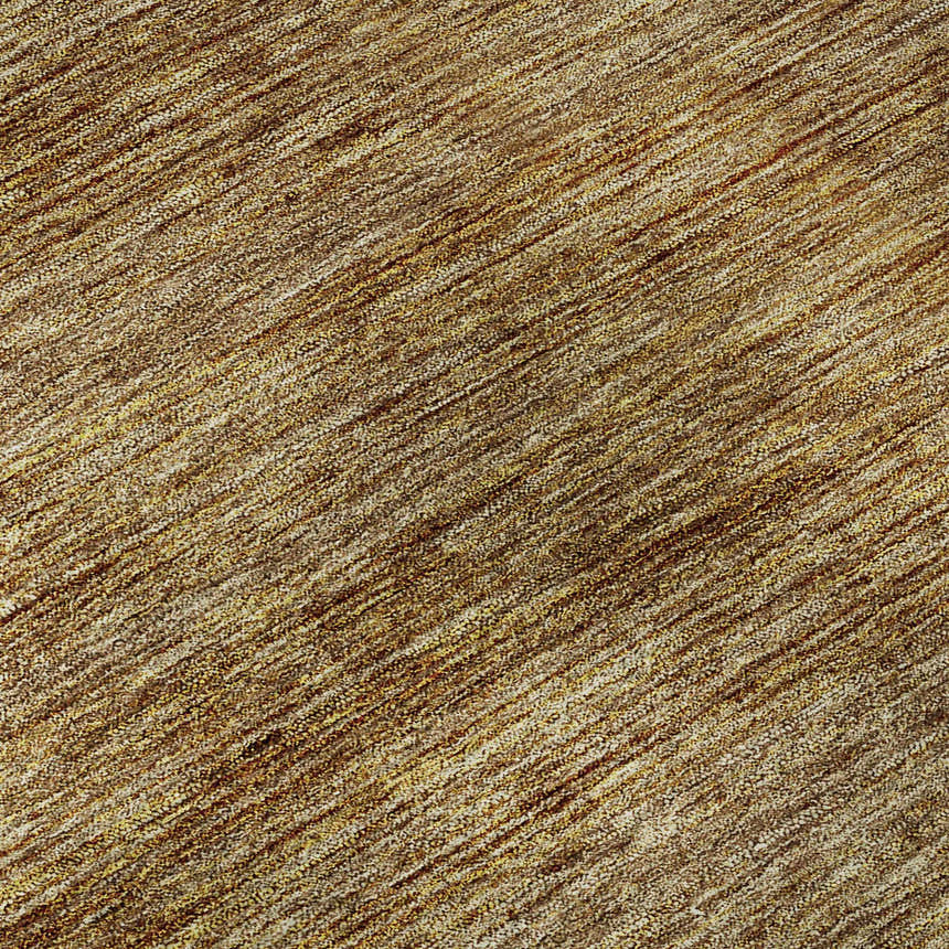 Close-up of the dark brown Dalyn Luxury Soft Essentials Walnut Washable Area Rug, showing texture and pattern.