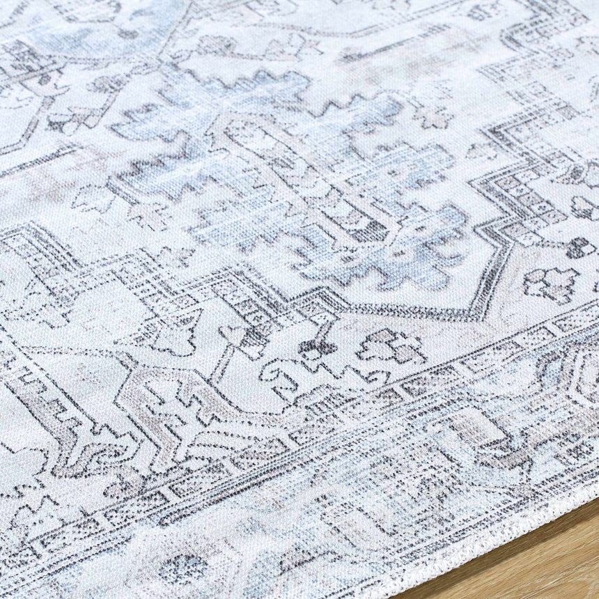 Nadia Silver Gray Area Rug