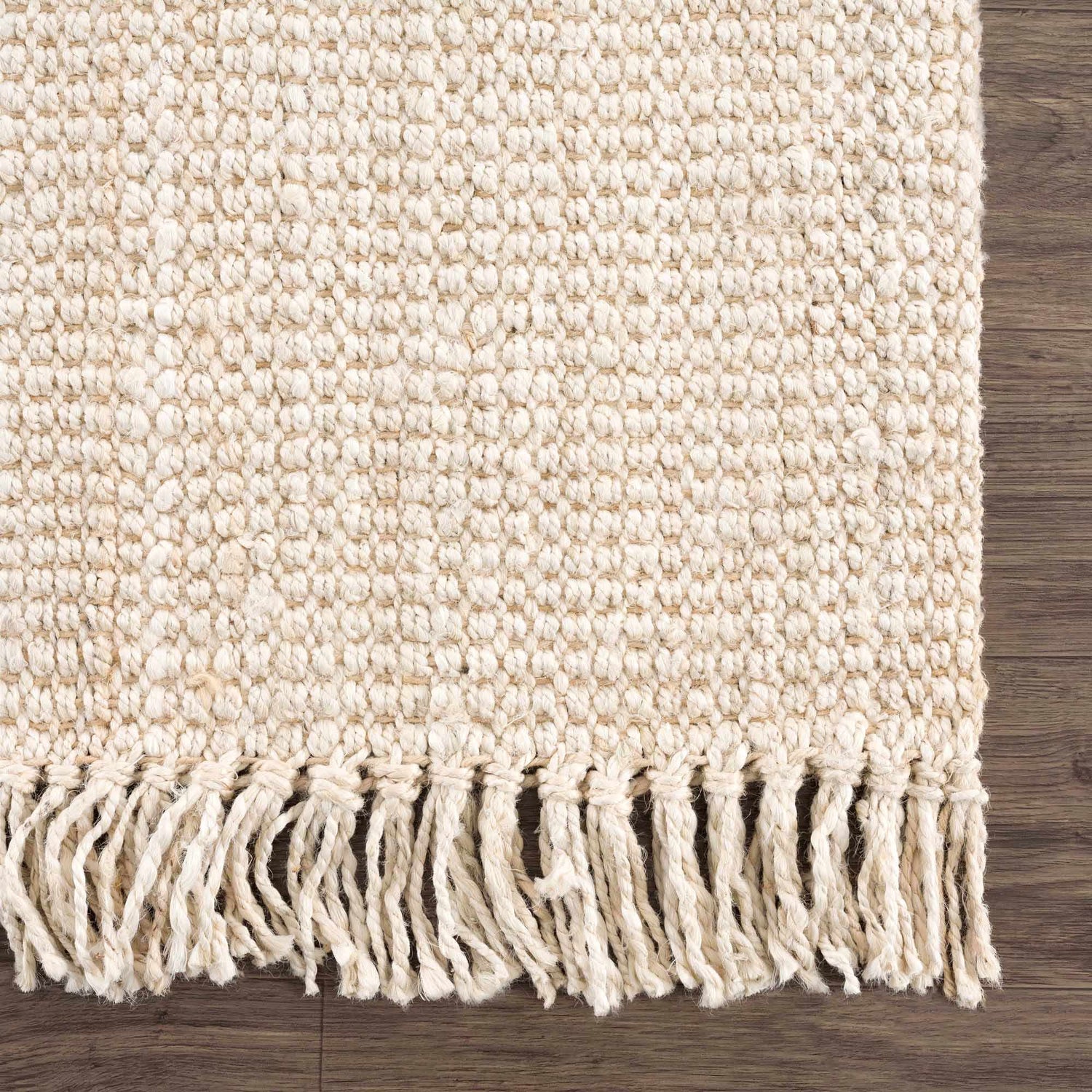 Sample Senneterre Bleached Jute Rug