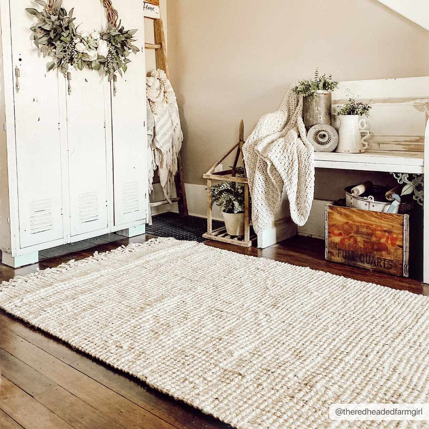 Made to Order Custom Size Senneterre Jute Rug