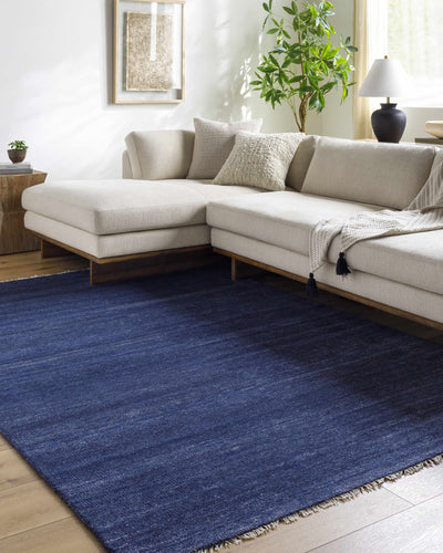 Powa Navy Area Rug