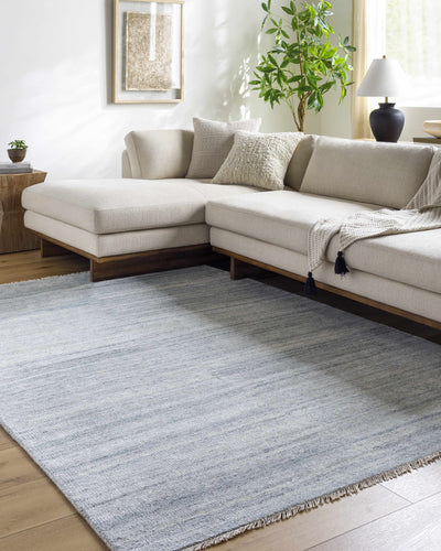 Powa Silver Gray Area Rug