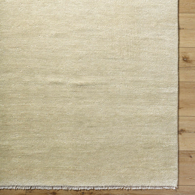 Powa Light Yellow Area Rug