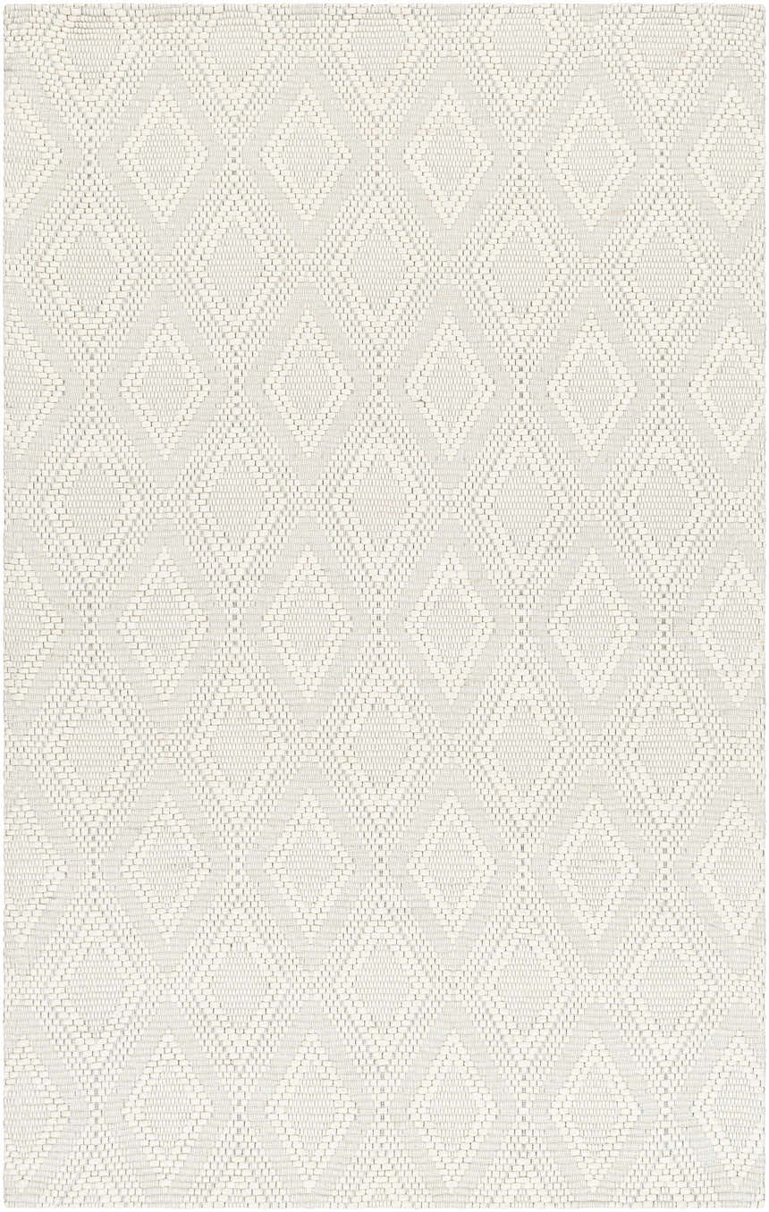 Sample Kasib Cream Hand Woven Area Rug - Clearance