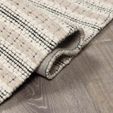 Laleh Cream & Black Area Rug - Clearance